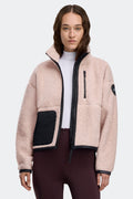 Simcoe Zip Up Fleece Jacket Black Disc