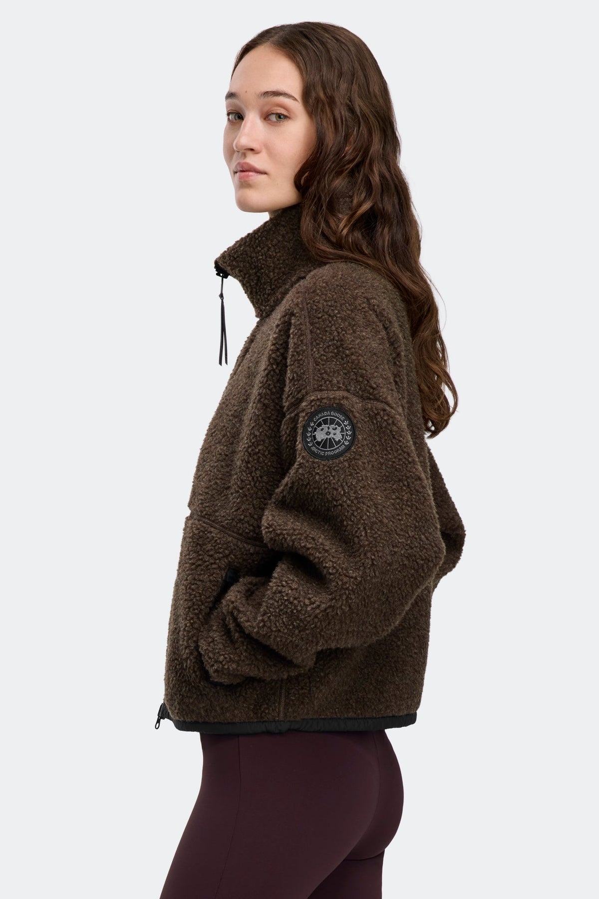 Simcoe Zip Up Fleece Jacket Black Disc