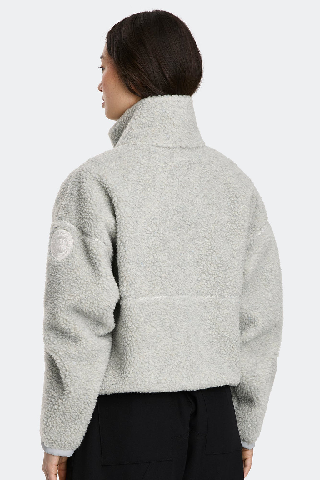 Simcoe Zip Up Fleece Jacket White Disc