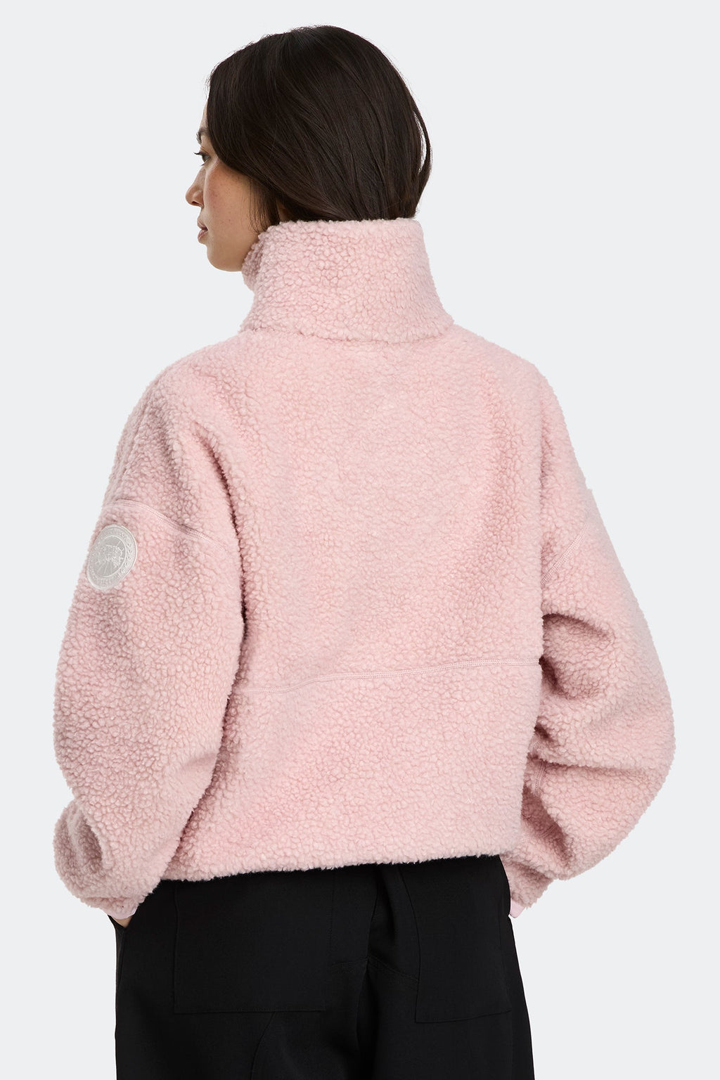 Simcoe Zip Up Fleece Jacket White Disc