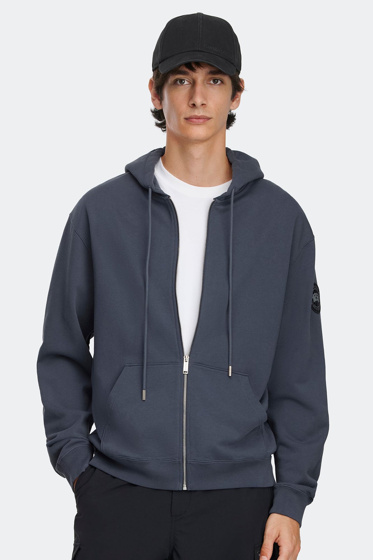 Loon Full Zip Hoodie Black Disc