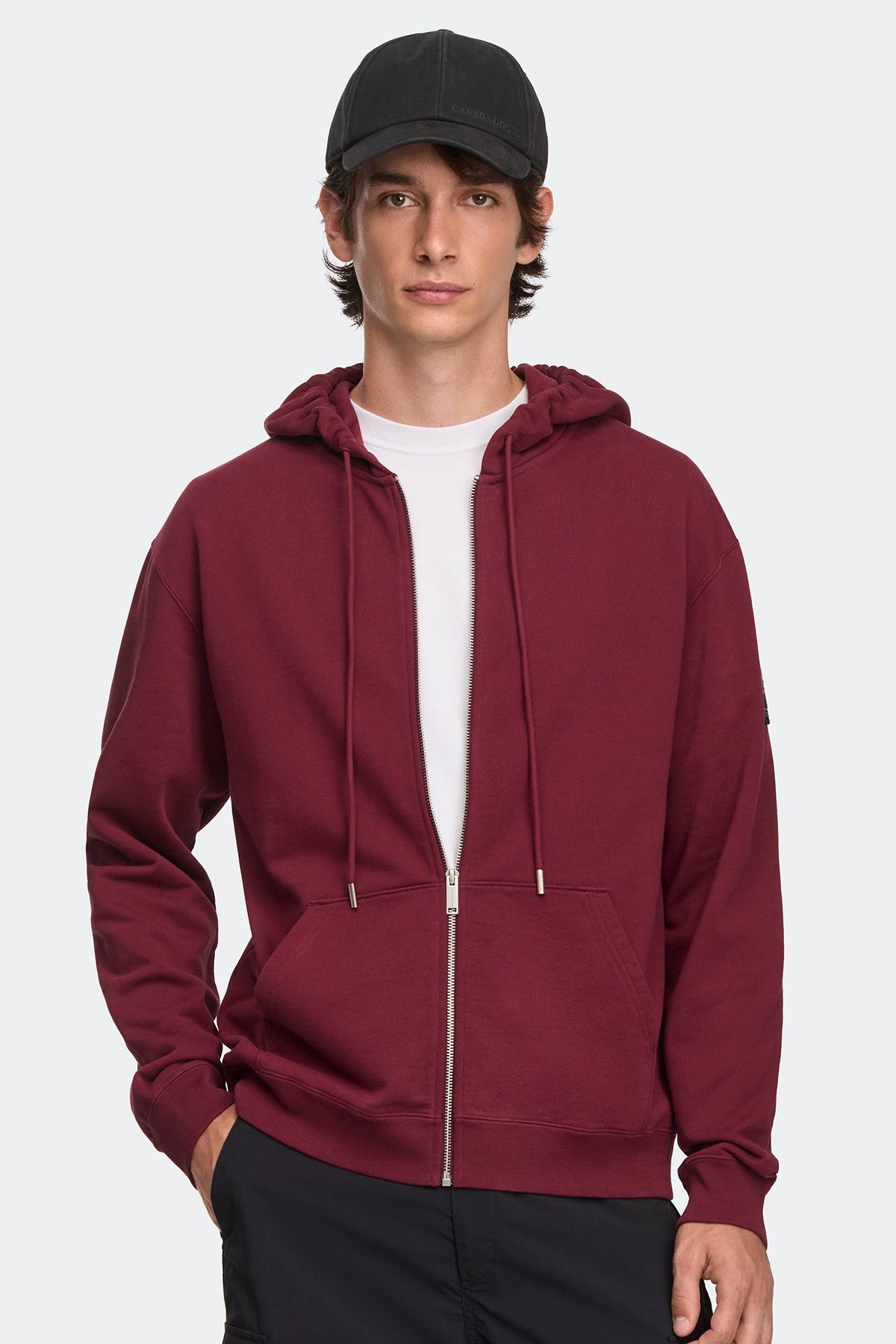 Loon Full Zip Hoodie Black Disc