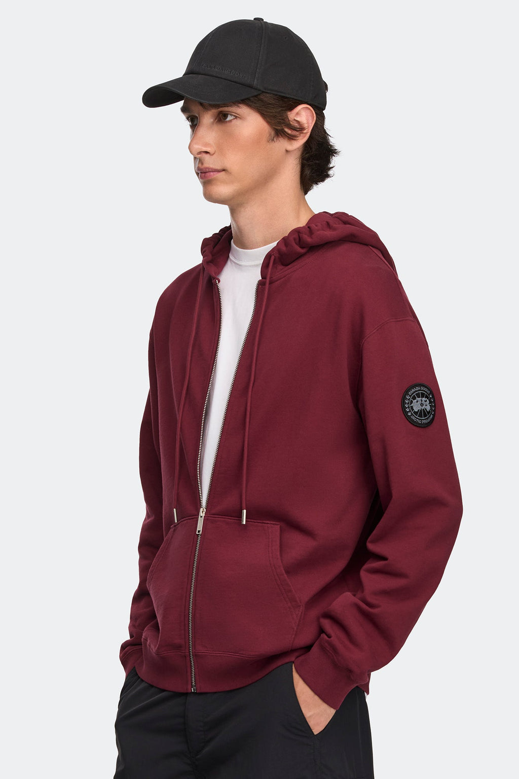 Loon Full Zip Hoodie Black Disc