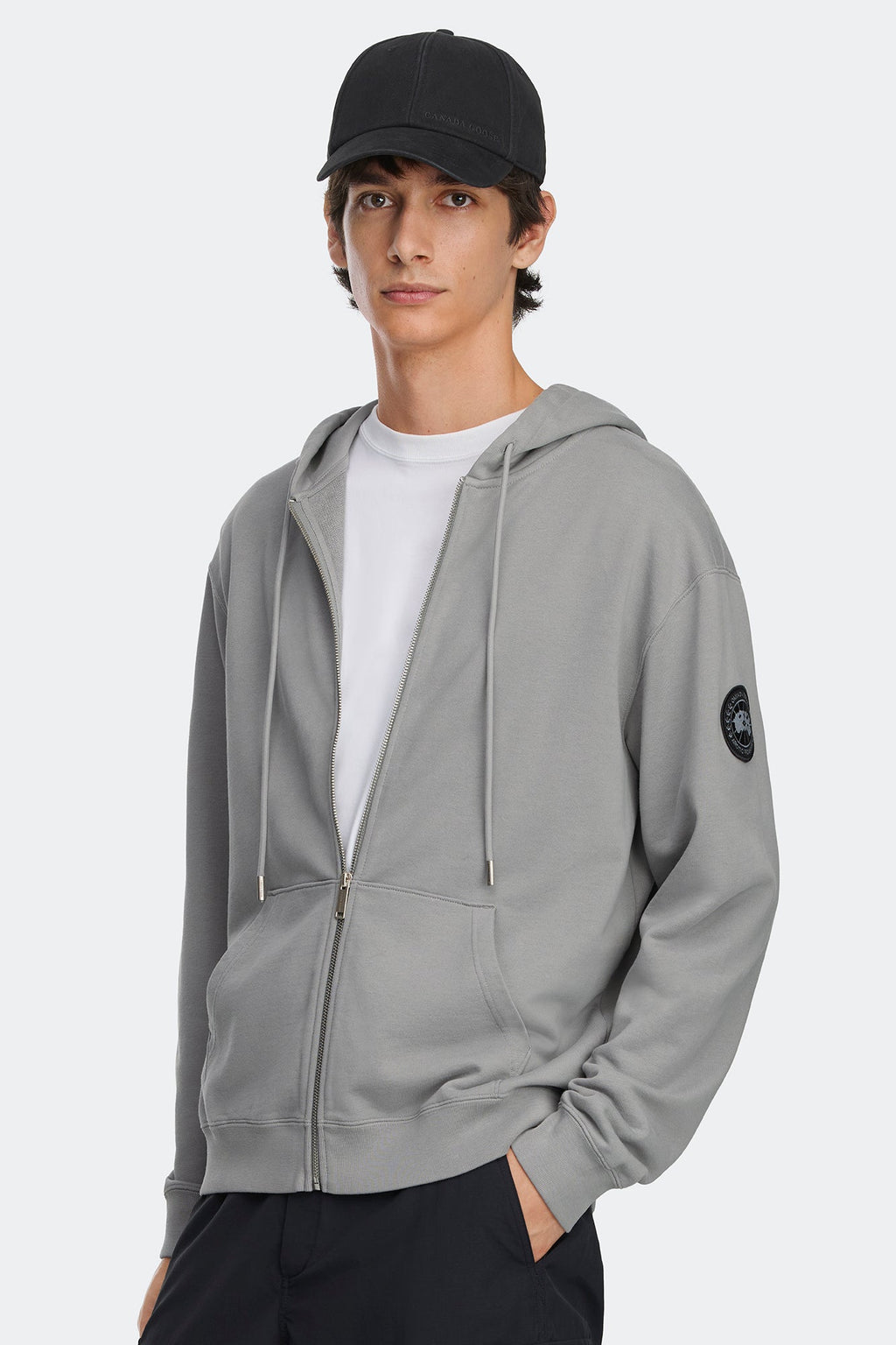 Loon Full Zip Hoodie Black Disc