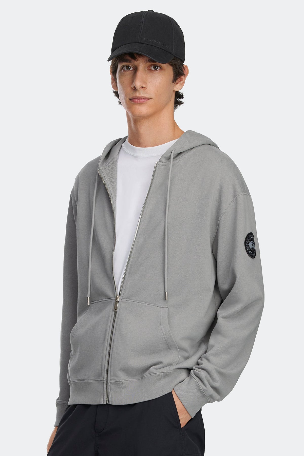 Loon Full Zip Hoodie Black Disc