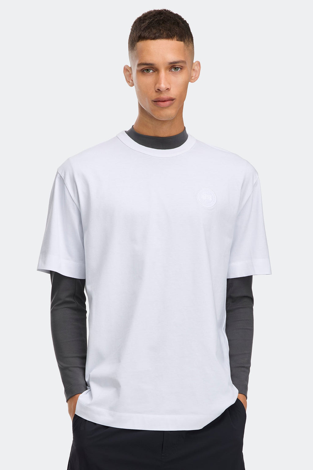 Gladstone Embroidered  Relaxed T-Shirt