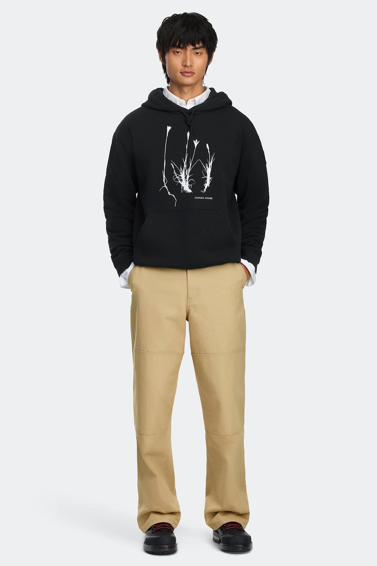 Rove Flower Relaxed Hoodie