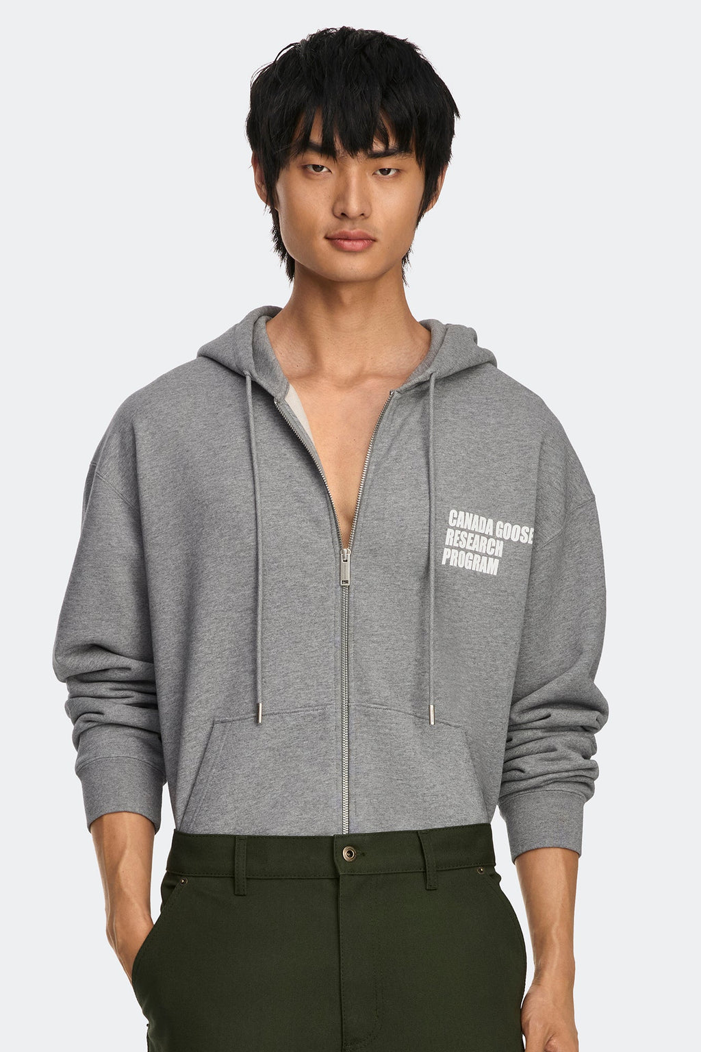 Rove Globe Relaxed Full Zip Hoodie