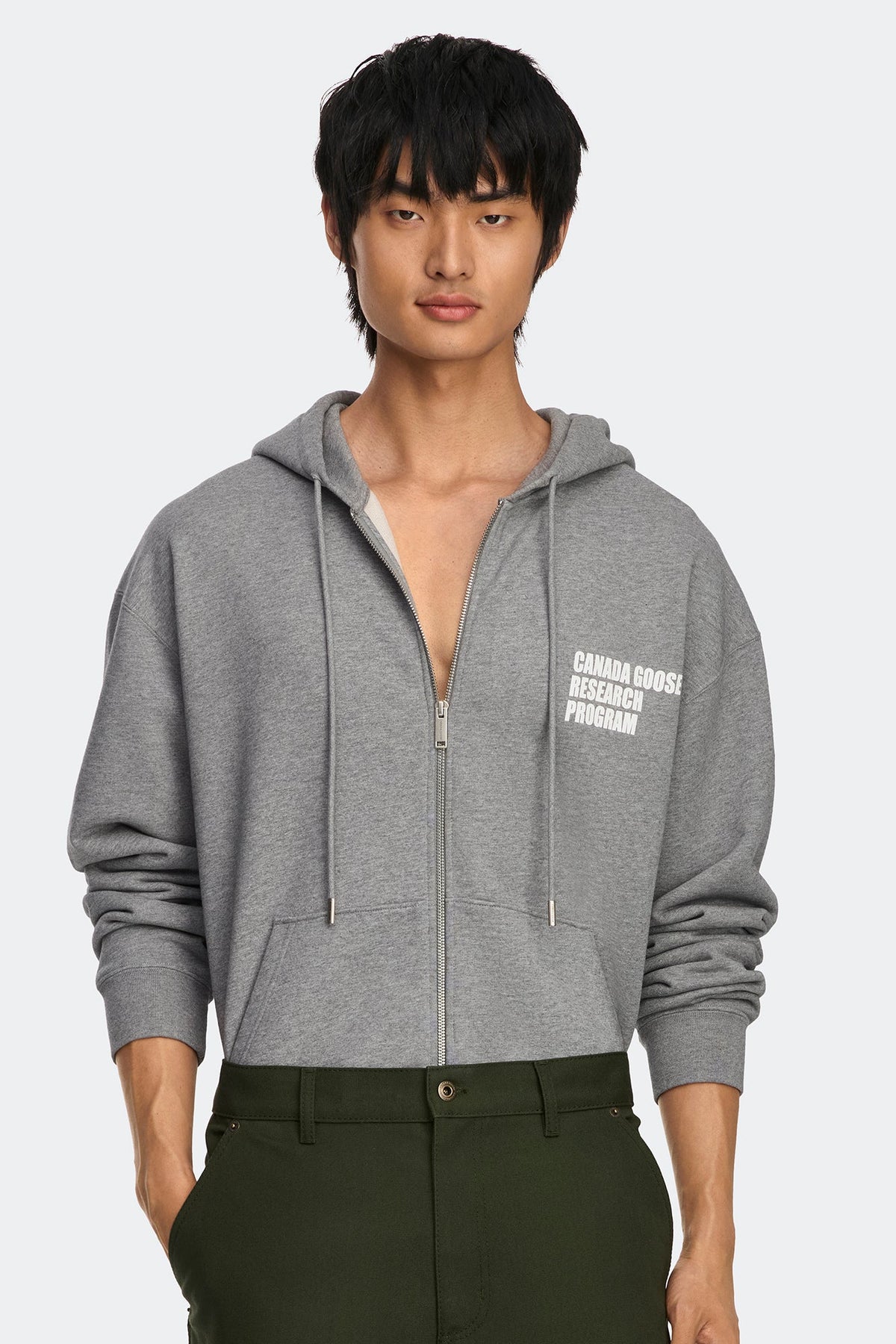 Rove Globe Relaxed Full Zip Hoodie