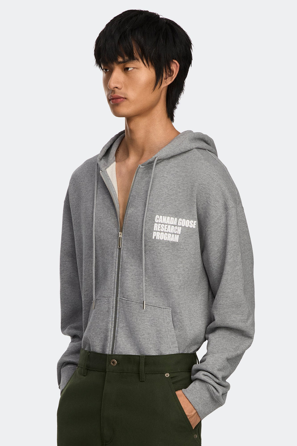 Rove Globe Relaxed Full Zip Hoodie