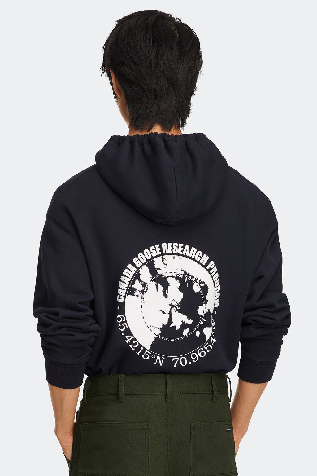 Rove Globe Relaxed Full Zip Hoodie
