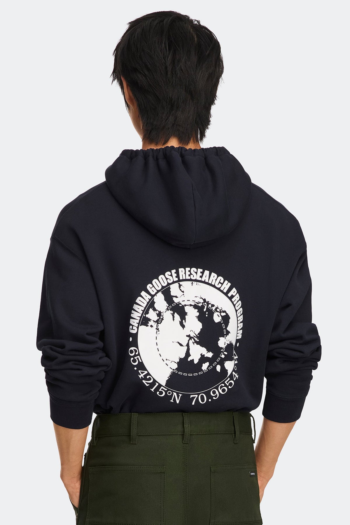 Rove Globe Relaxed Full Zip Hoodie