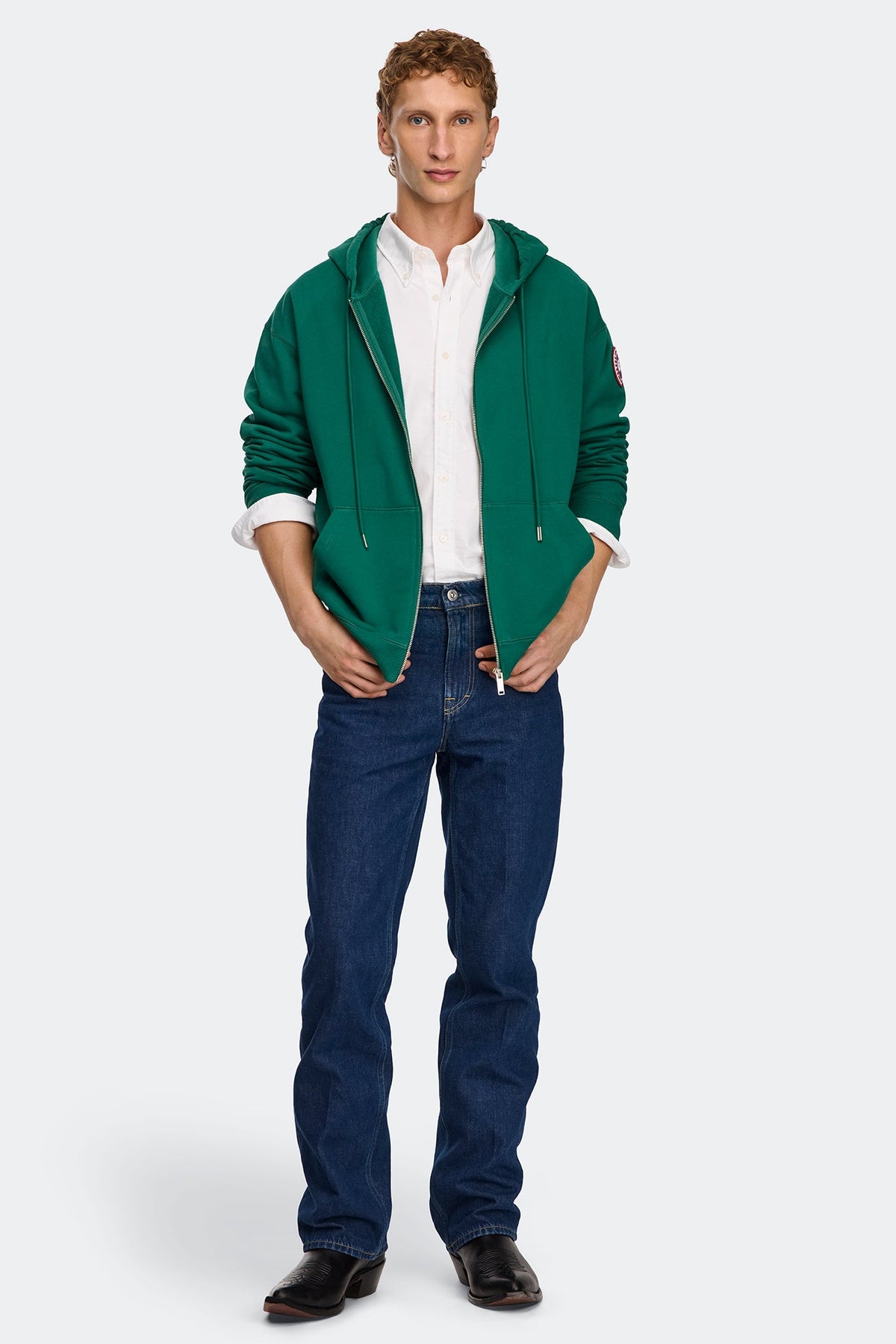 Rove Relaxed Full Zip Hoodie