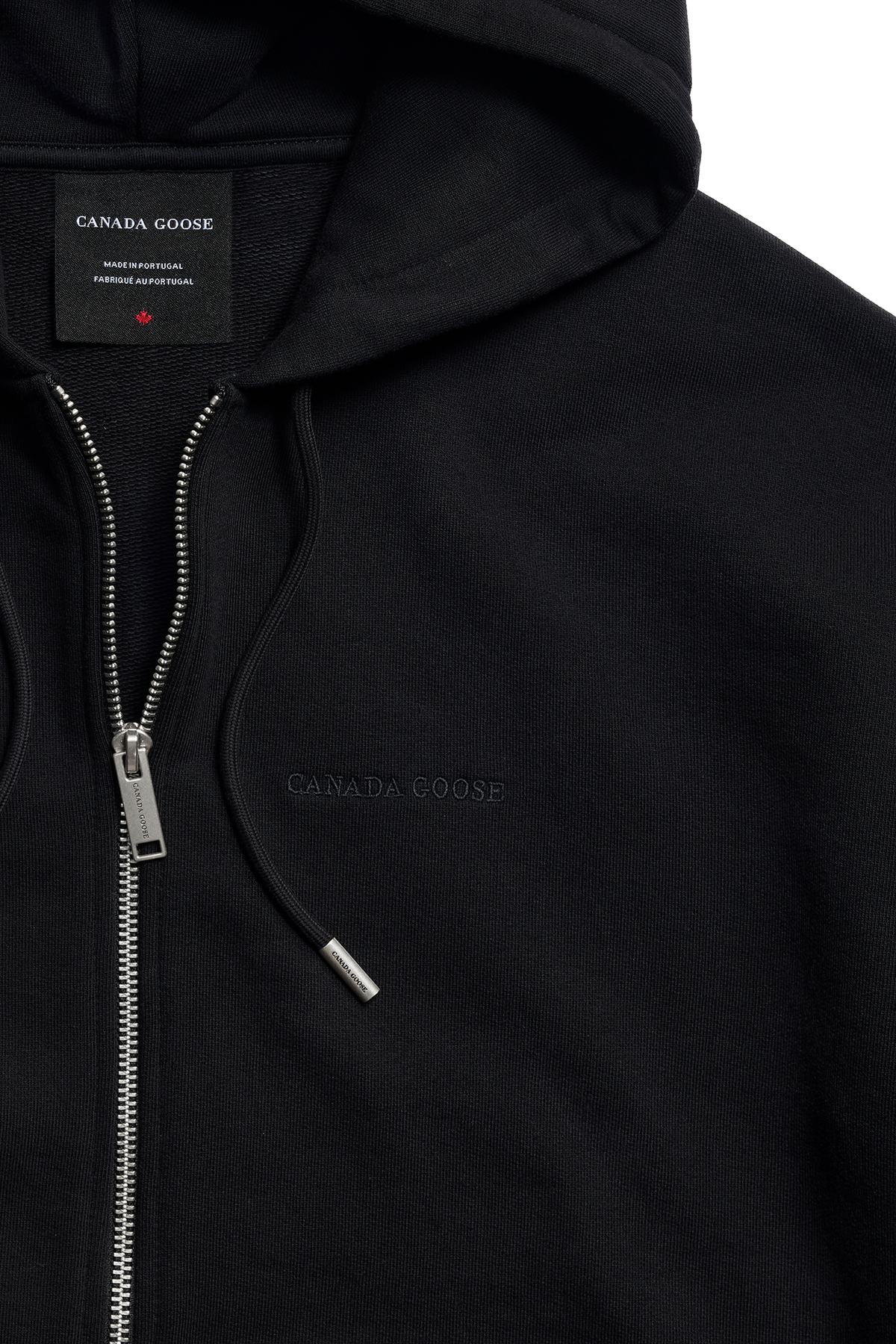 Wander Embroidered Full Zip Hoodie