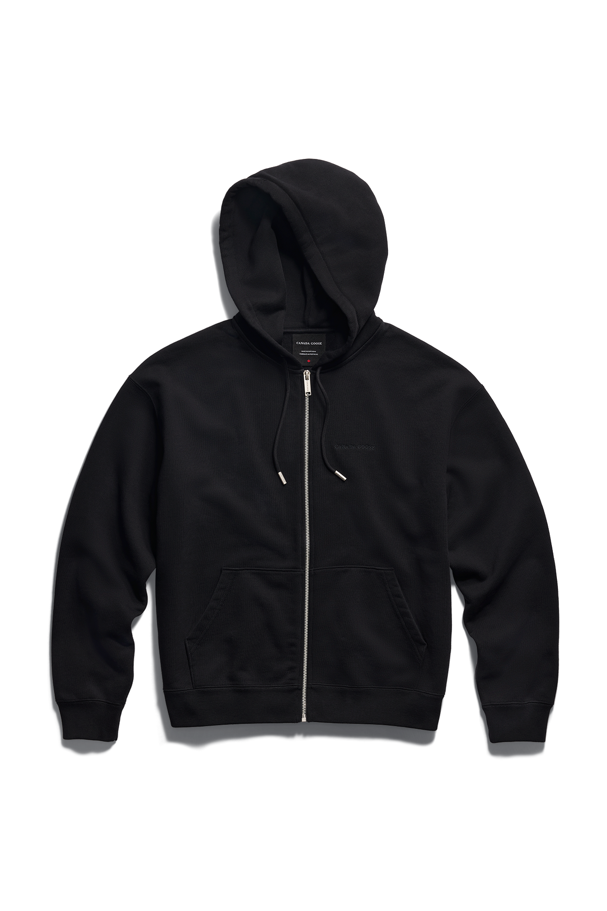 Wander Embroidered Full Zip Hoodie