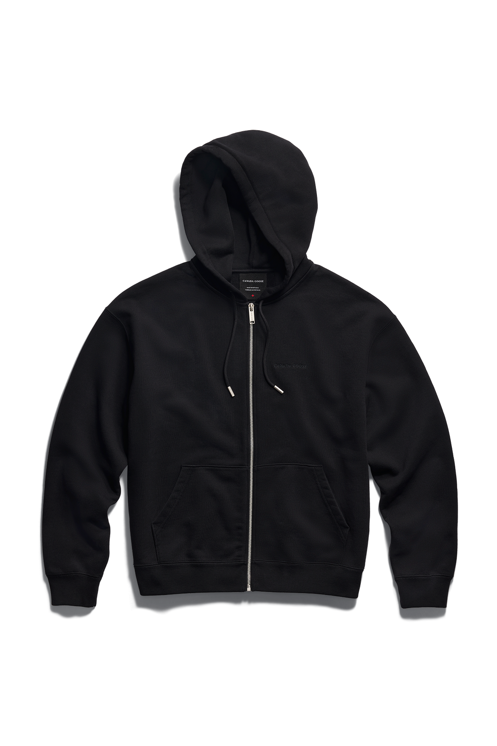 Wander Embroidered Full Zip Hoodie