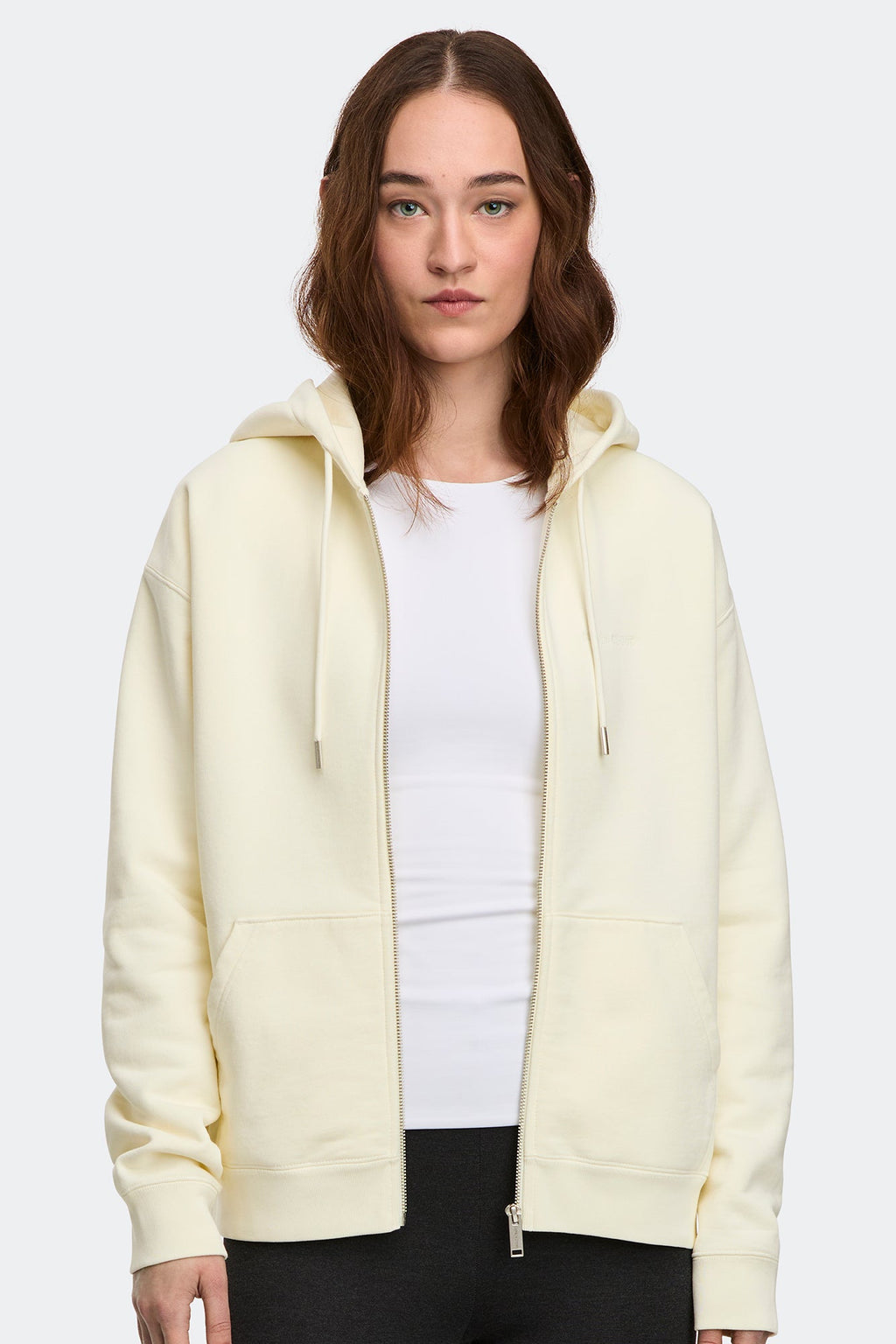 Wander Embroidered Full Zip Hoodie