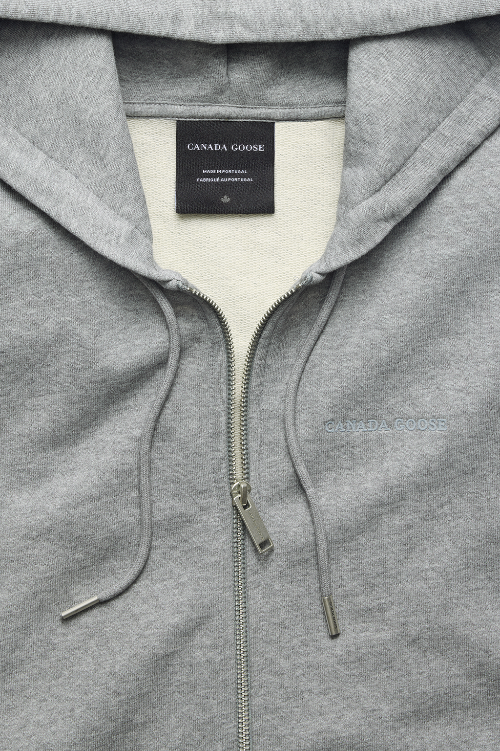 Wander Embroidered Full Zip Hoodie