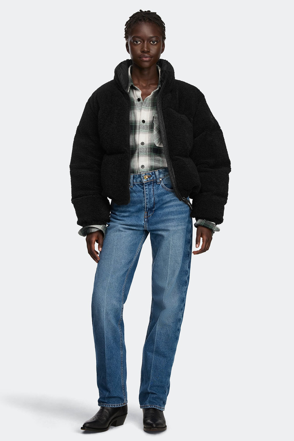 Fallon Fleece Puffer Jacket
