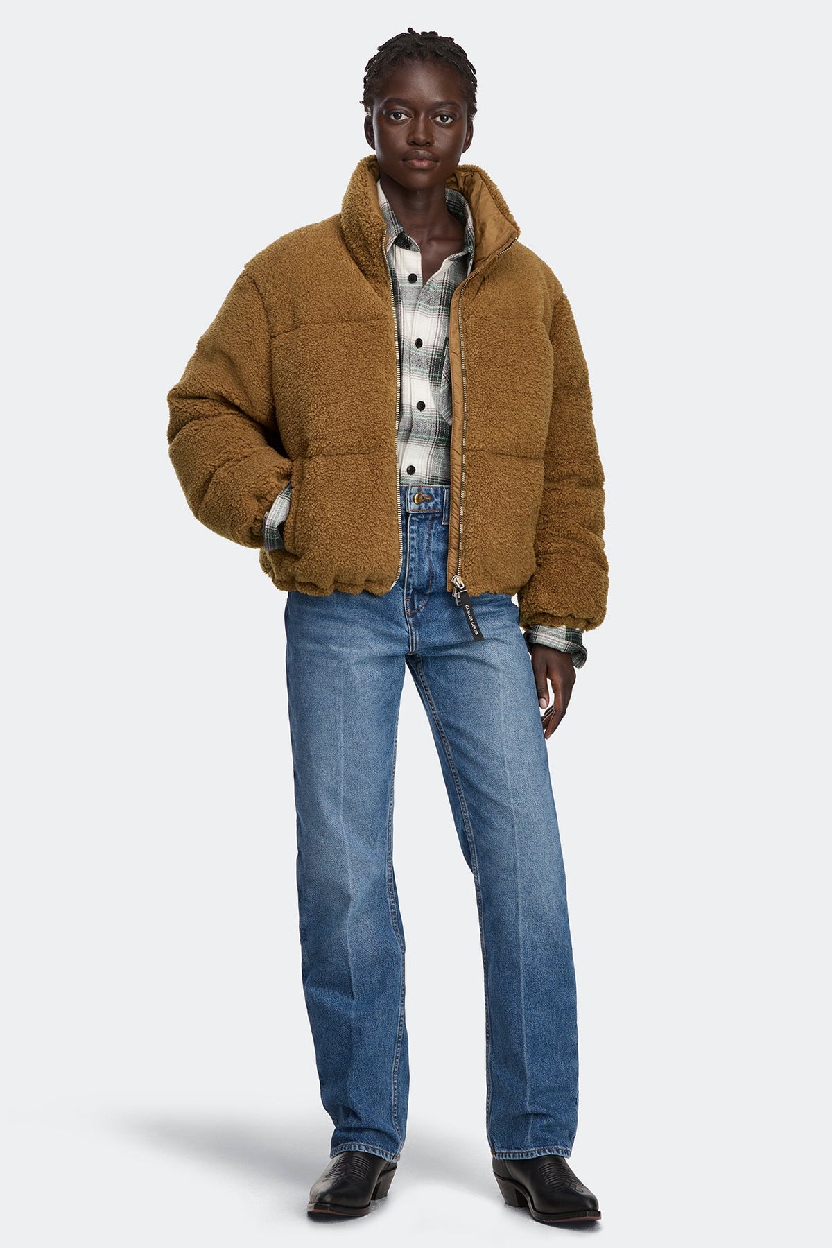 Fallon Fleece Puffer Jacket