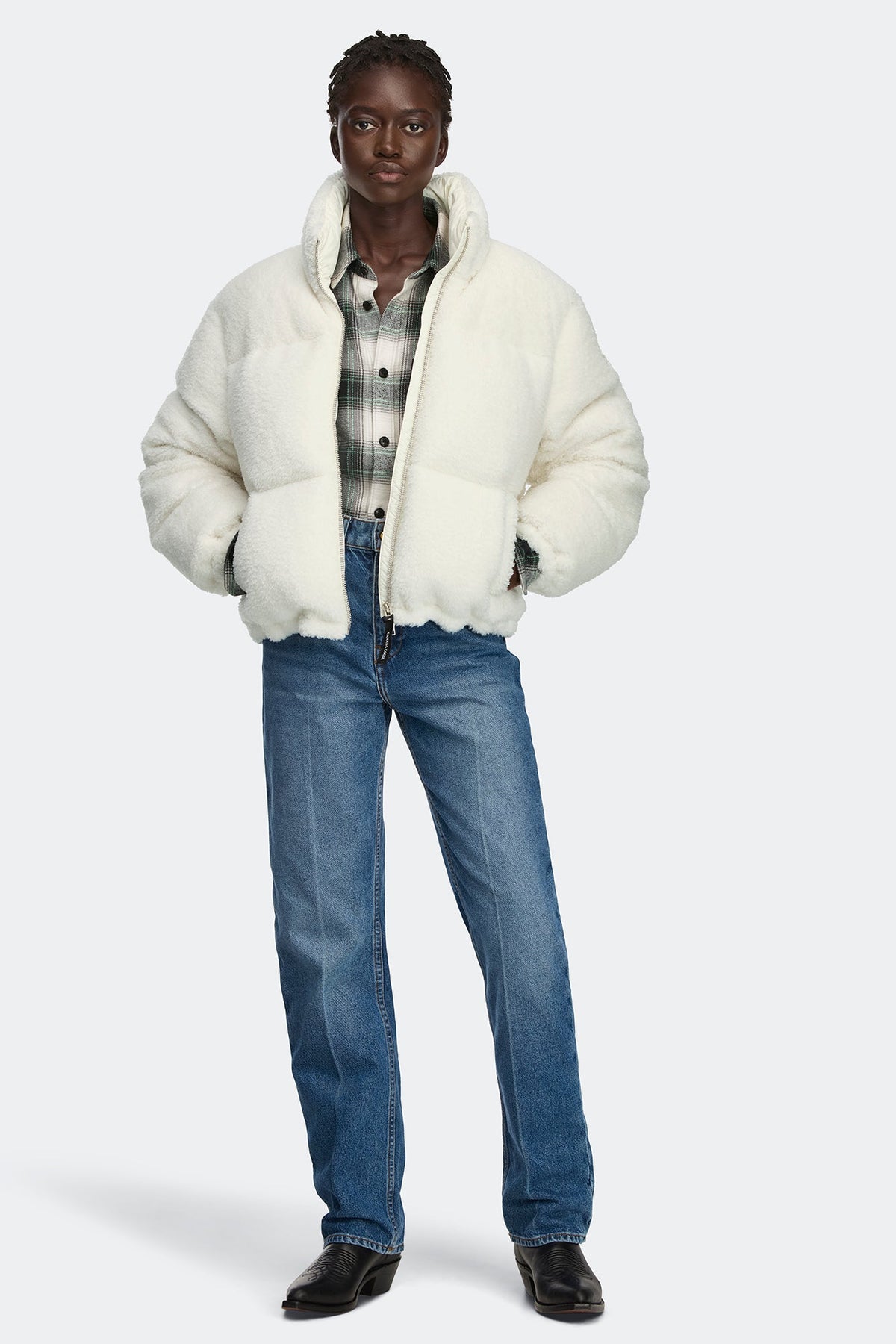 Fallon Fleece Puffer Jacket
