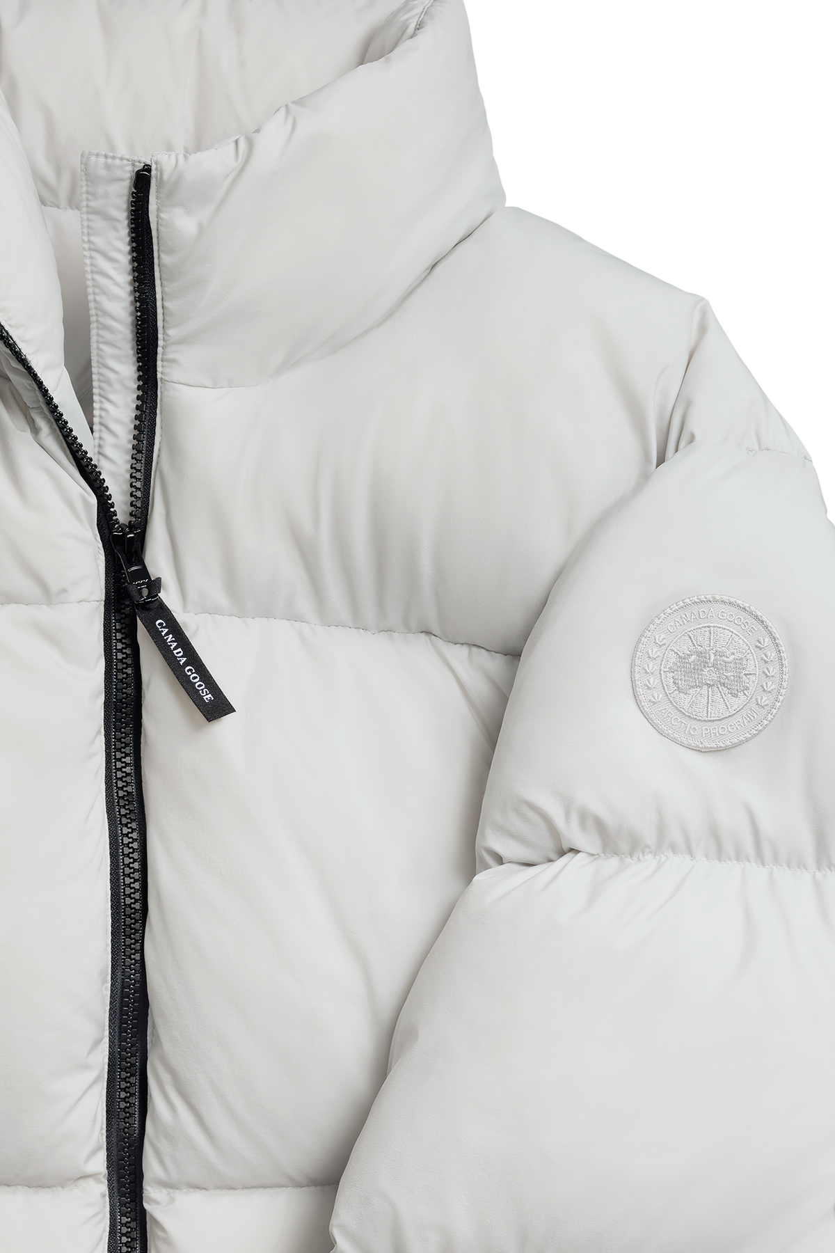 Fallon Puffer Jacket Tonal Disc