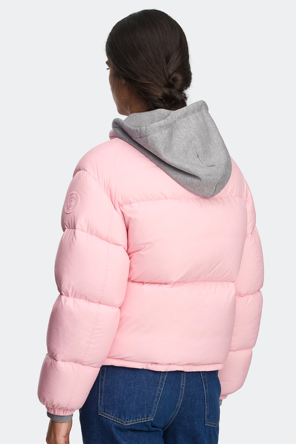 Fallon Puffer Jacket Tonal Disc