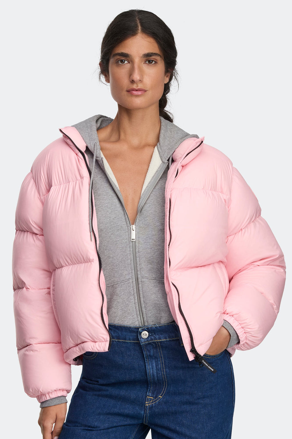 Fallon Puffer Jacket Tonal Disc