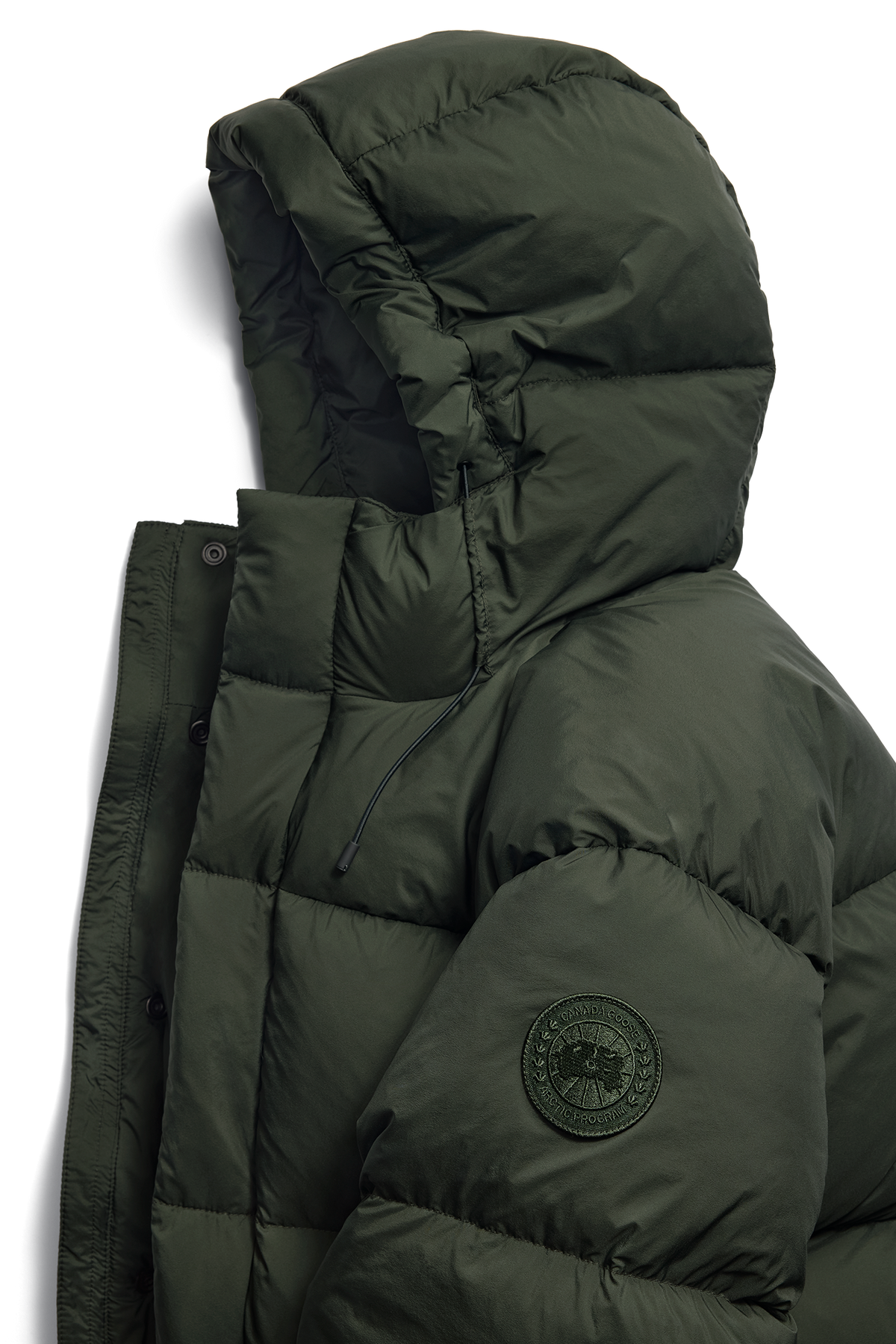 Sterling Puffer Coat Tonal Disc