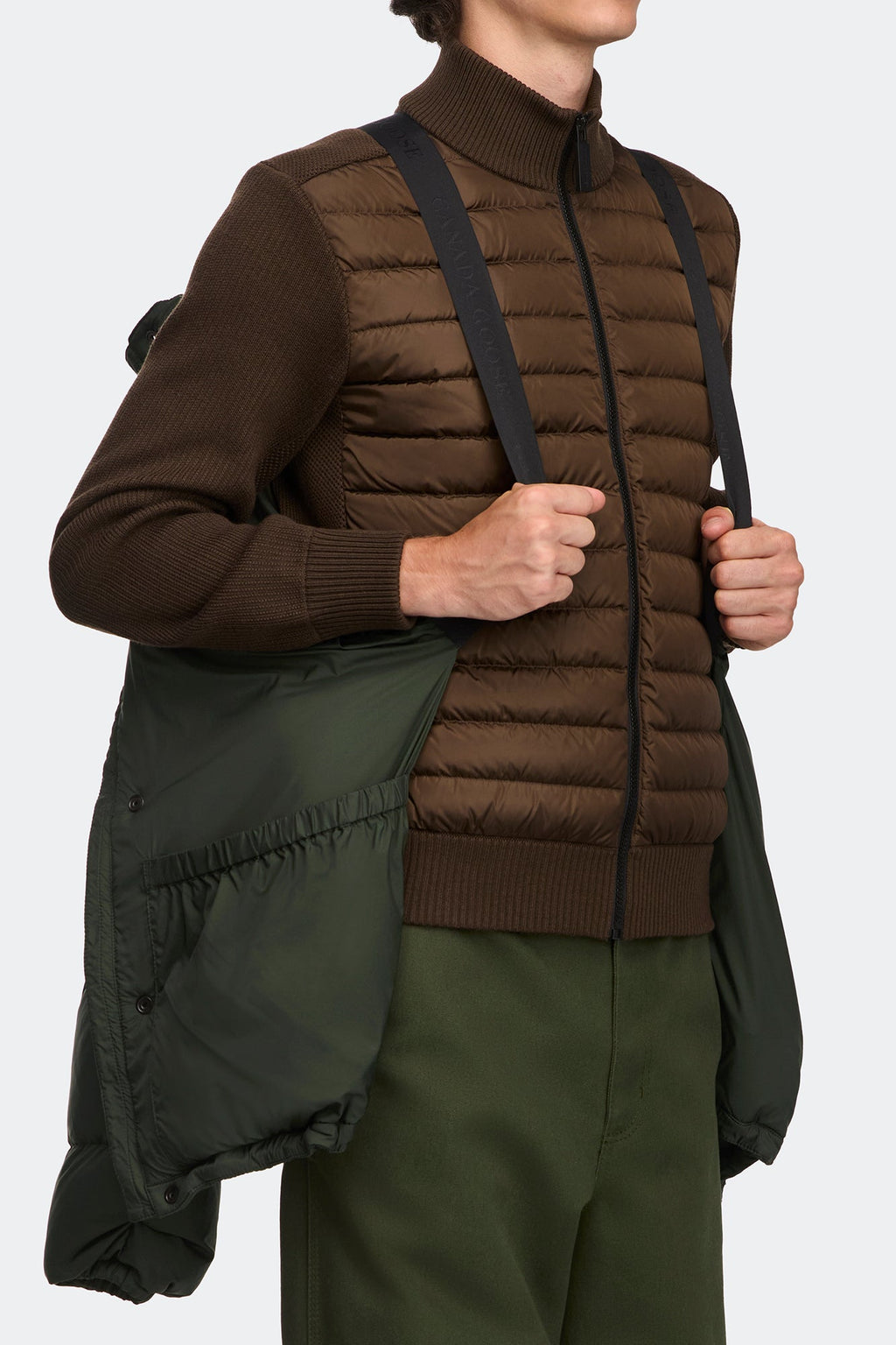 Sterling Puffer Coat Tonal Disc