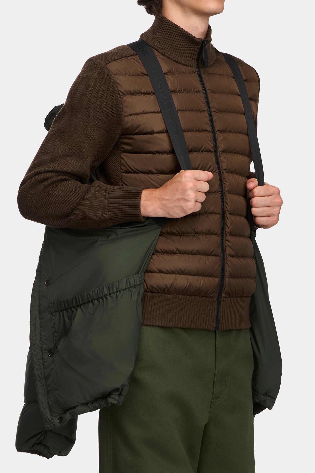 Sterling Puffer Coat Tonal Disc