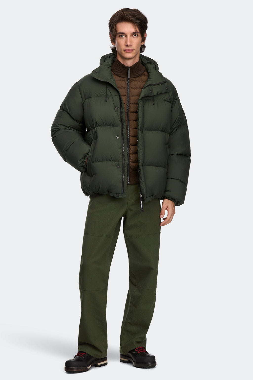 Sterling Puffer Coat Tonal Disc