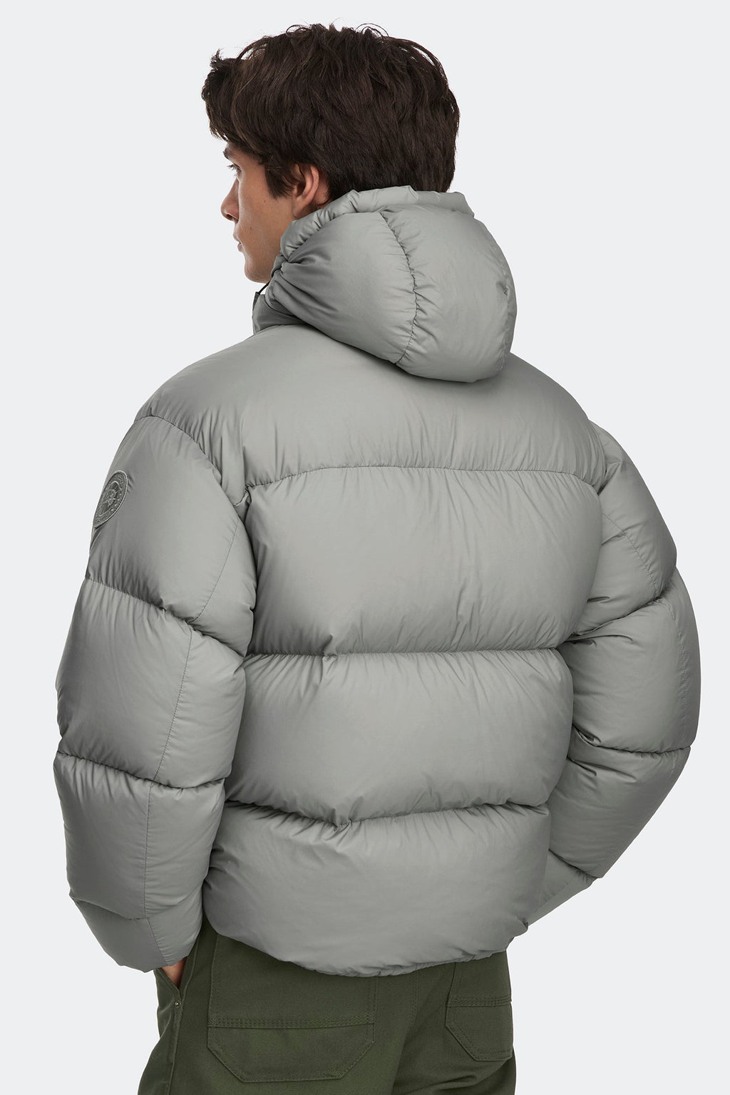 Sterling Puffer Coat Tonal Disc