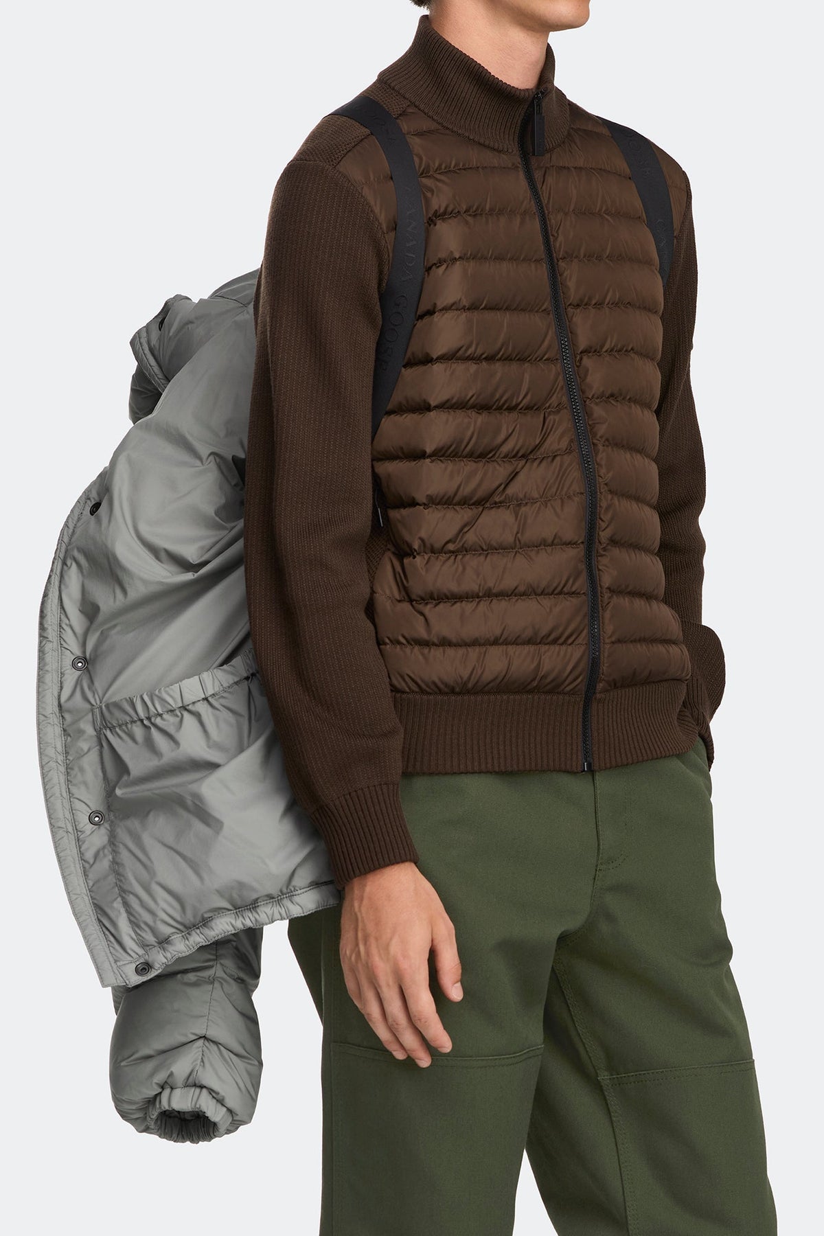 Sterling Puffer Coat Tonal Disc