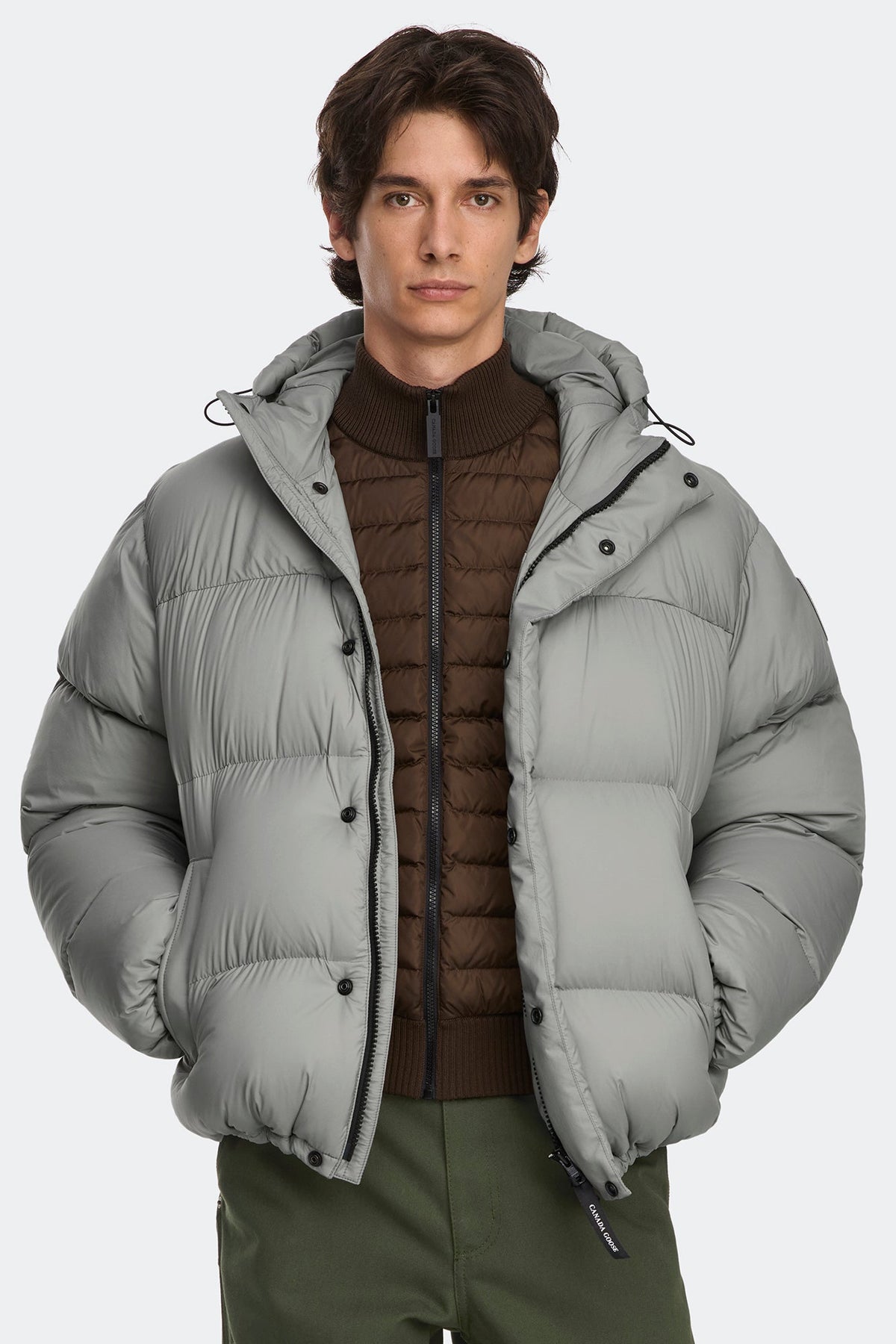 Sterling Puffer Coat Tonal Disc