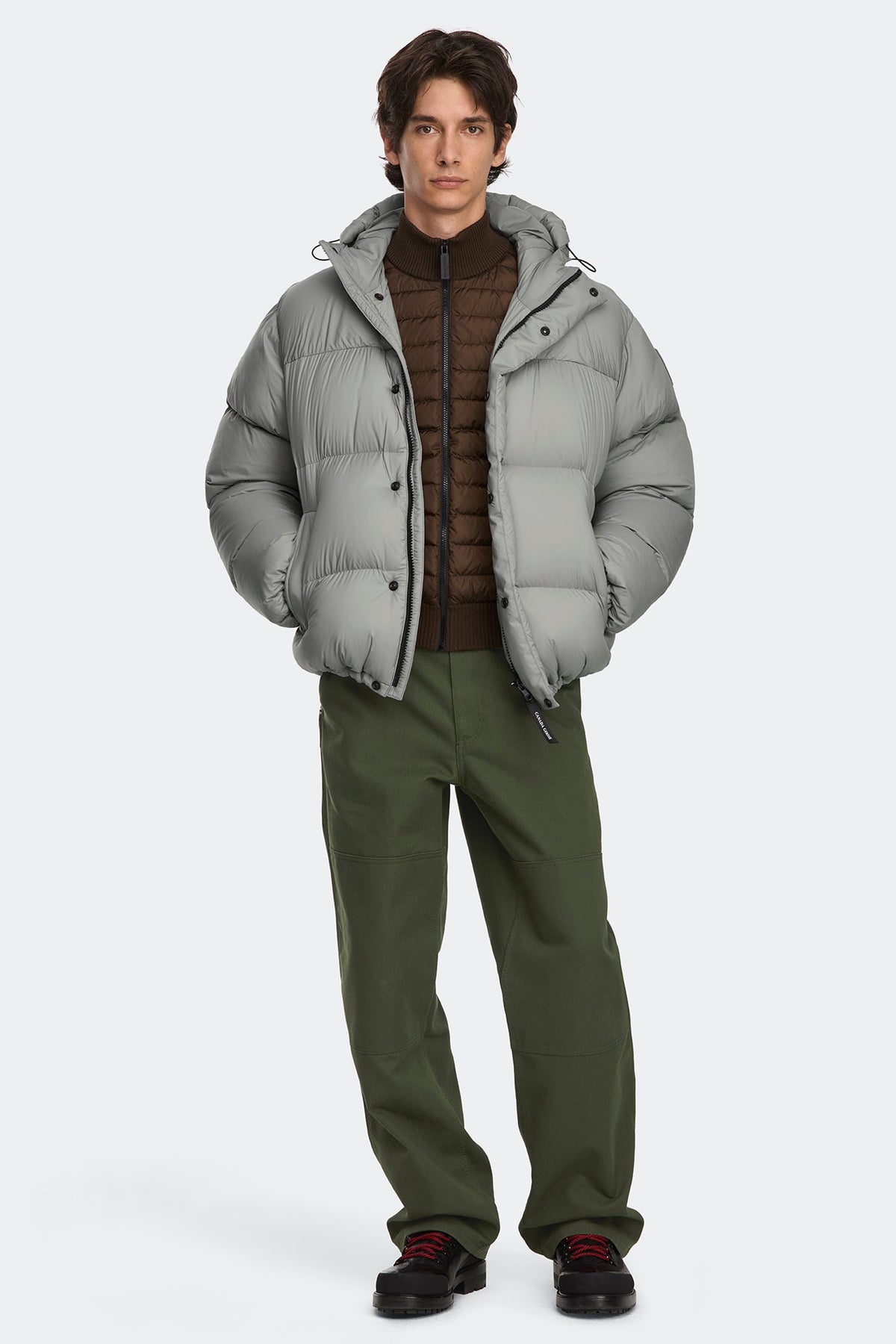 Sterling Puffer Coat Tonal Disc