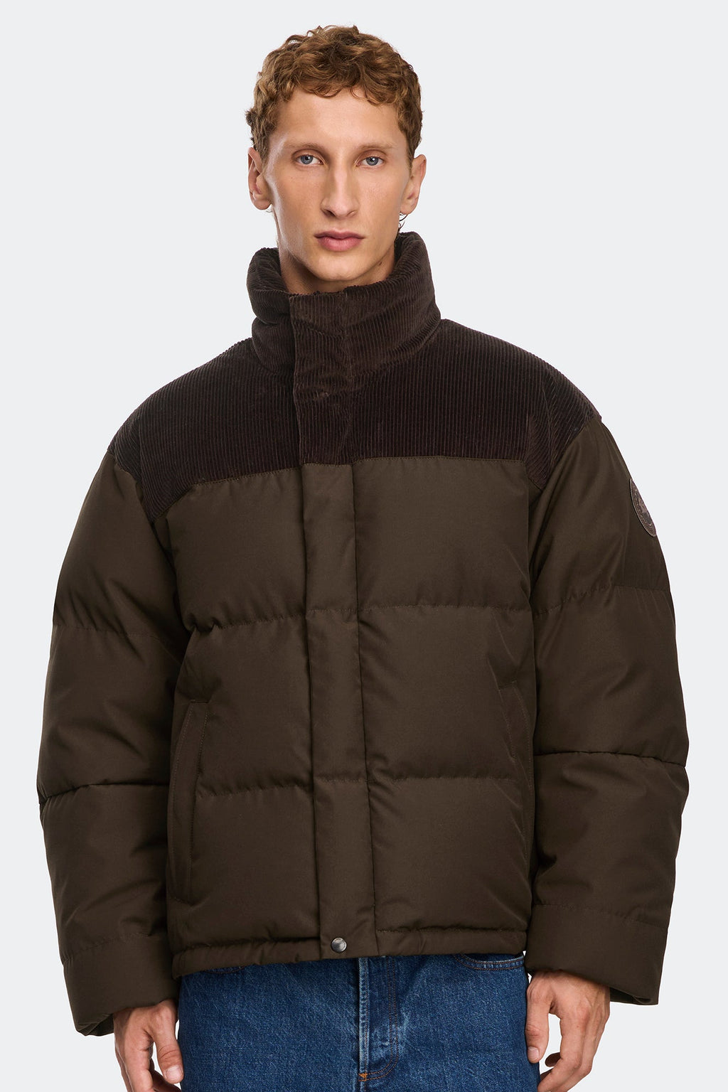 Sterling Corduroy Puffer Jacket