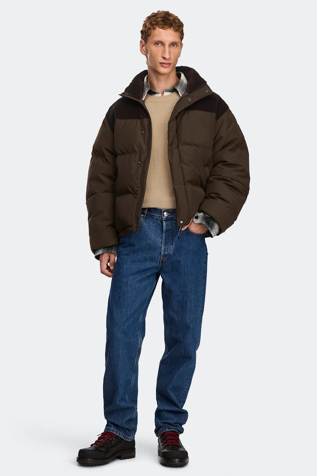 Sterling Corduroy Puffer Jacket