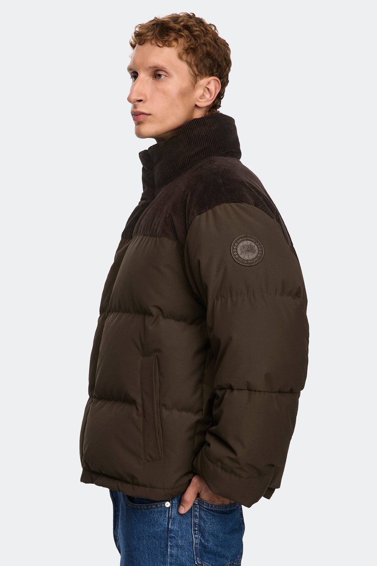 Sterling Corduroy Puffer Jacket