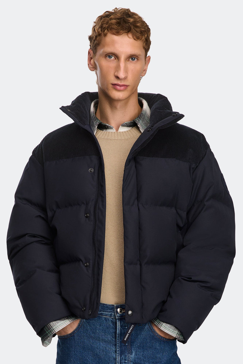 Sterling Corduroy Puffer Jacket