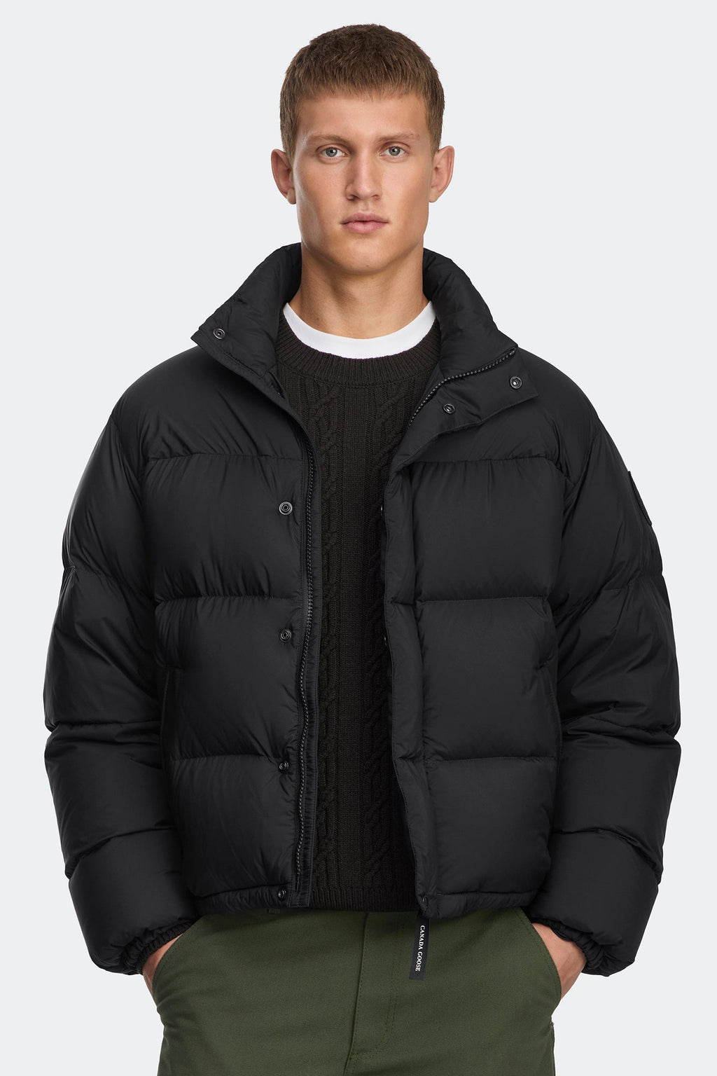 Sterling Puffer Jacket Tonal Disc