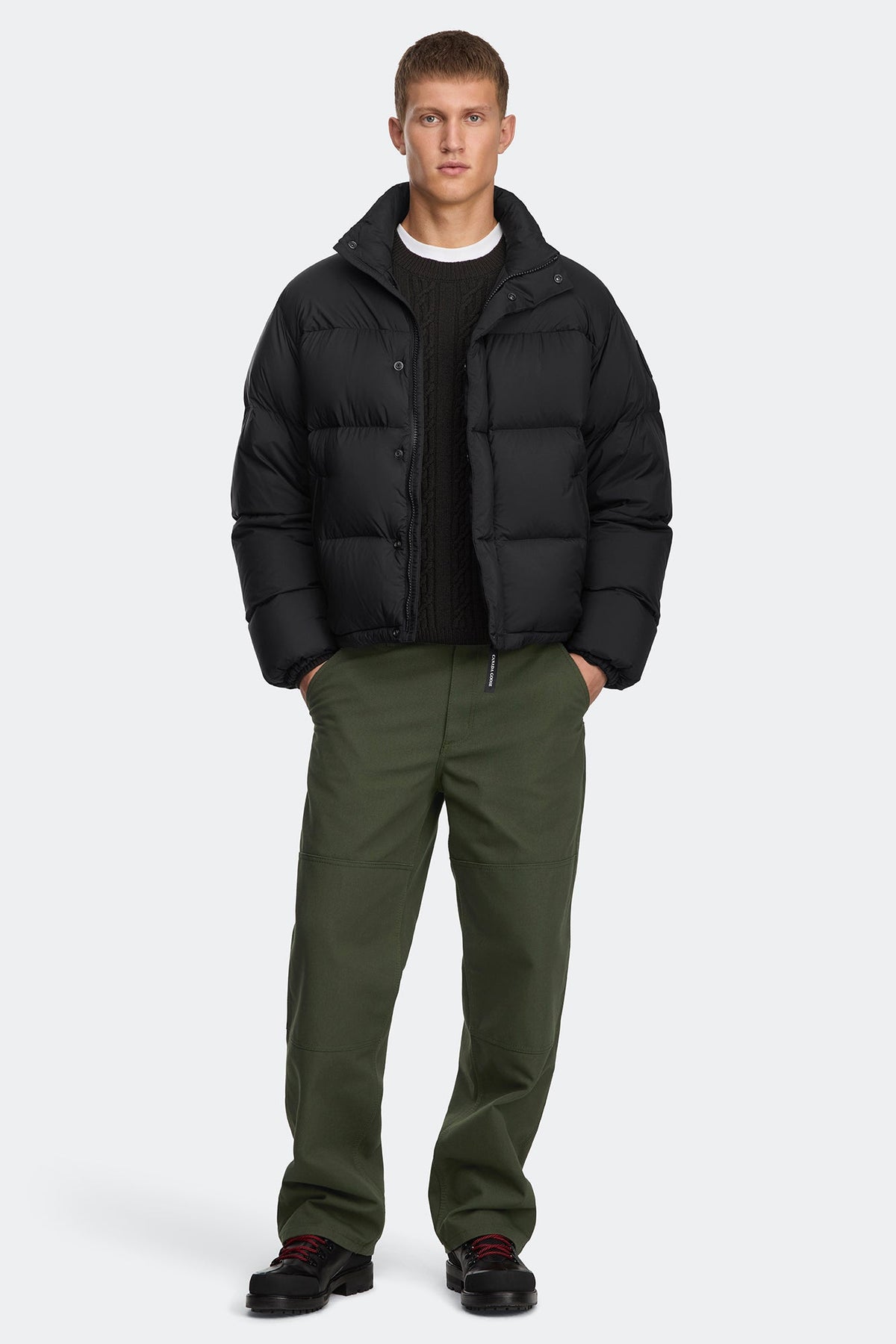 Sterling Puffer Jacket Tonal Disc