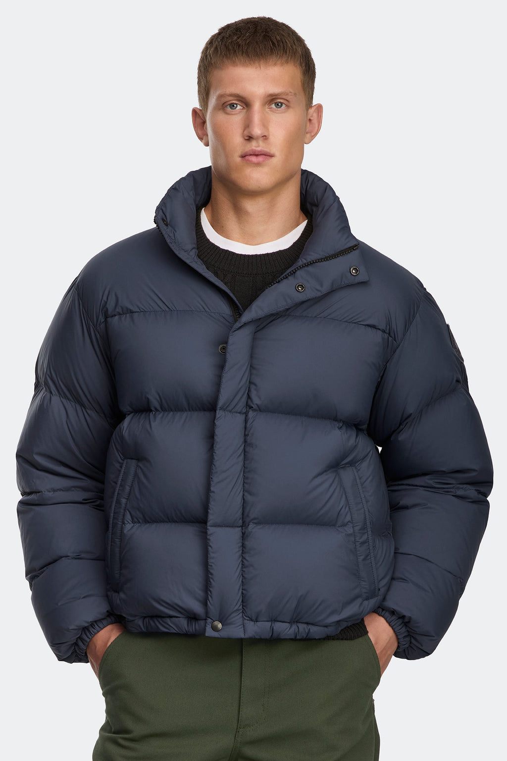Sterling Puffer Jacket Tonal Disc