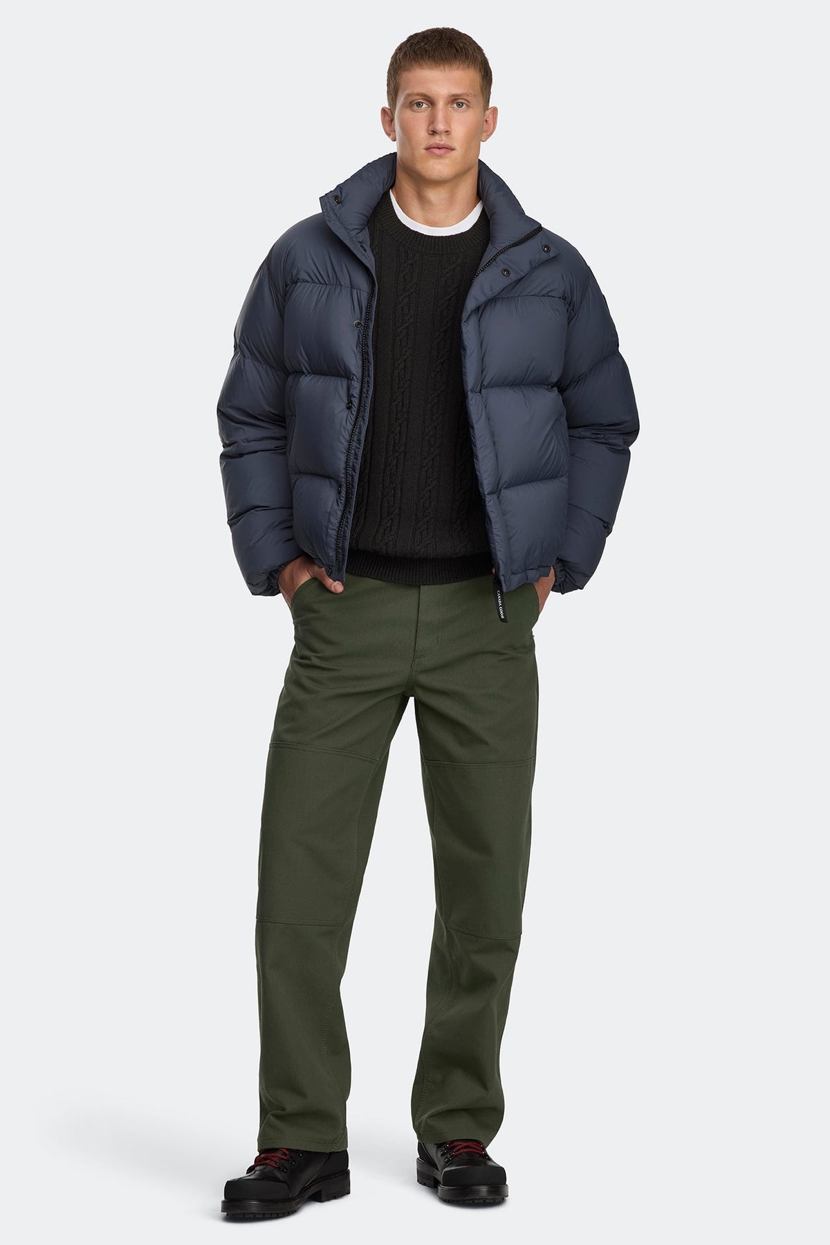 Sterling Puffer Jacket Tonal Disc
