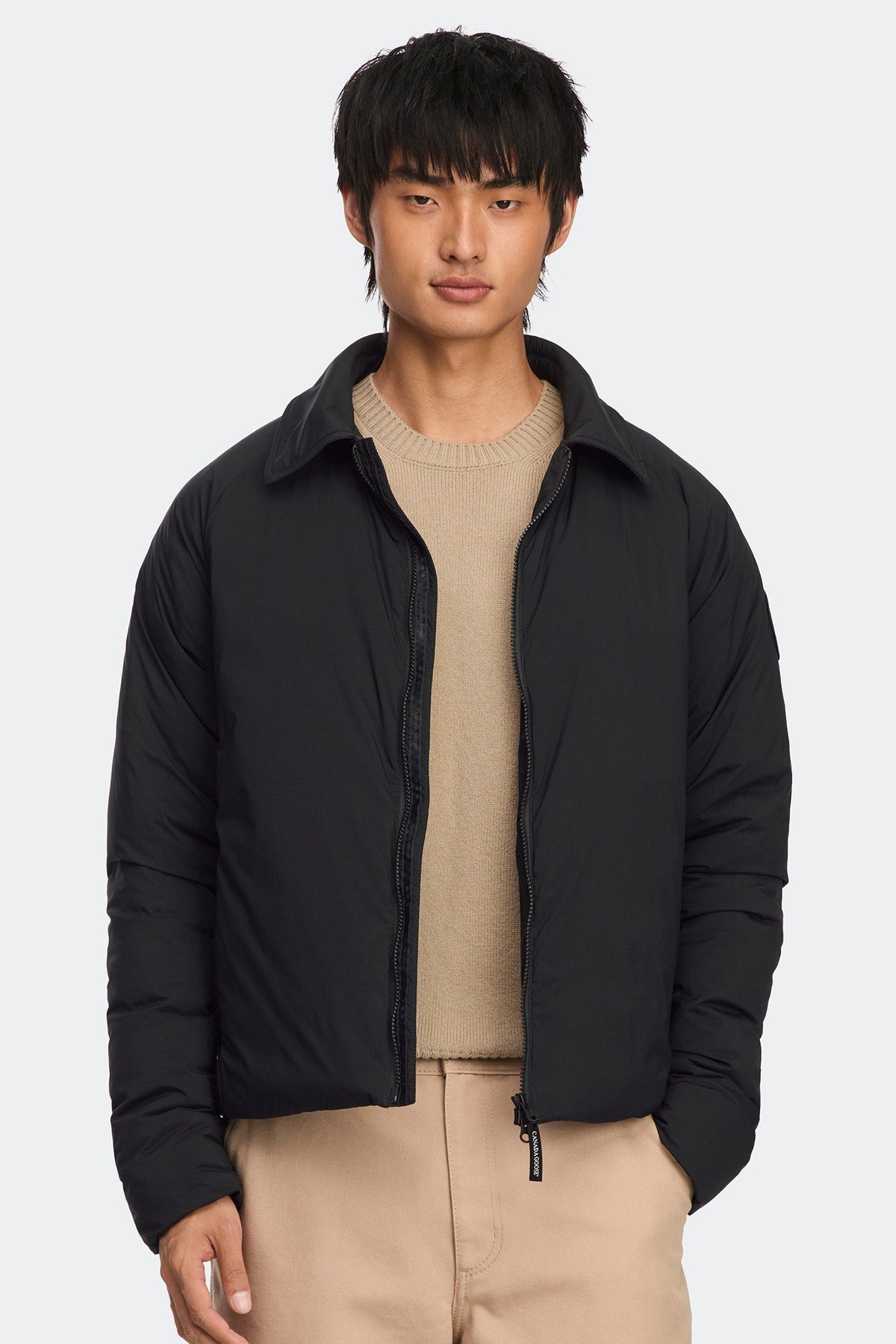 Lodge Track Jacket Black Disc