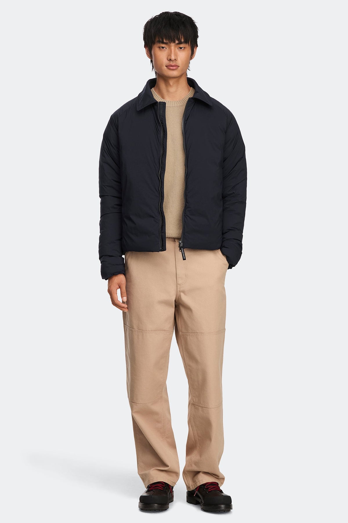 Lodge Track Jacket Black Disc
