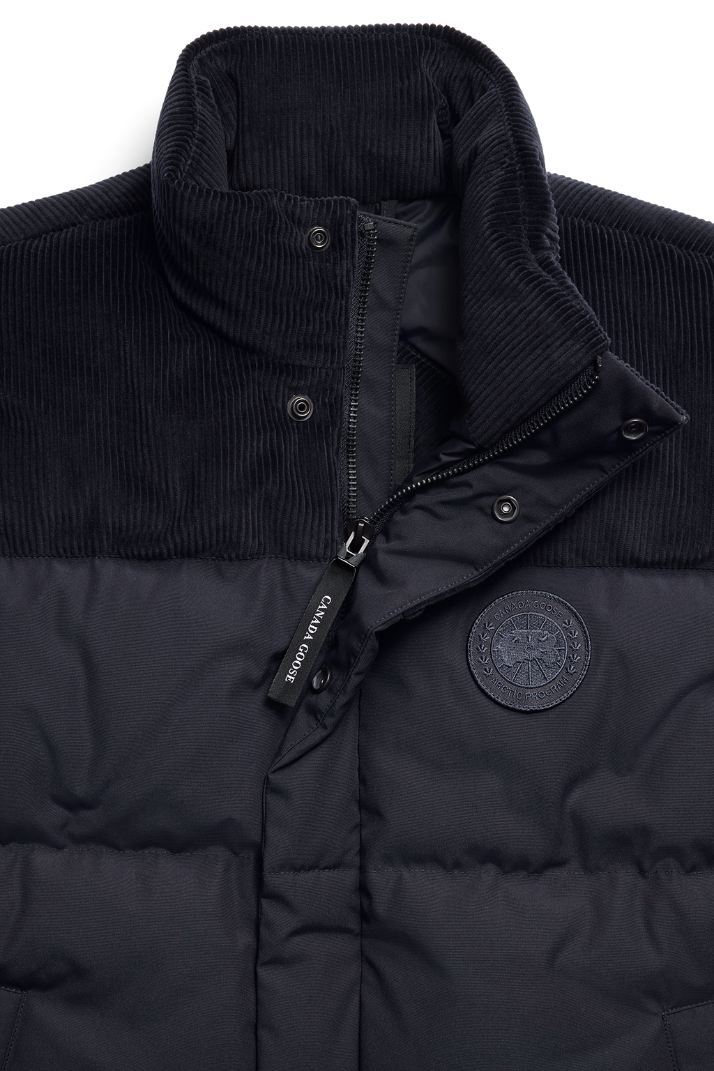 Sterling Corduroy Puffer Vest