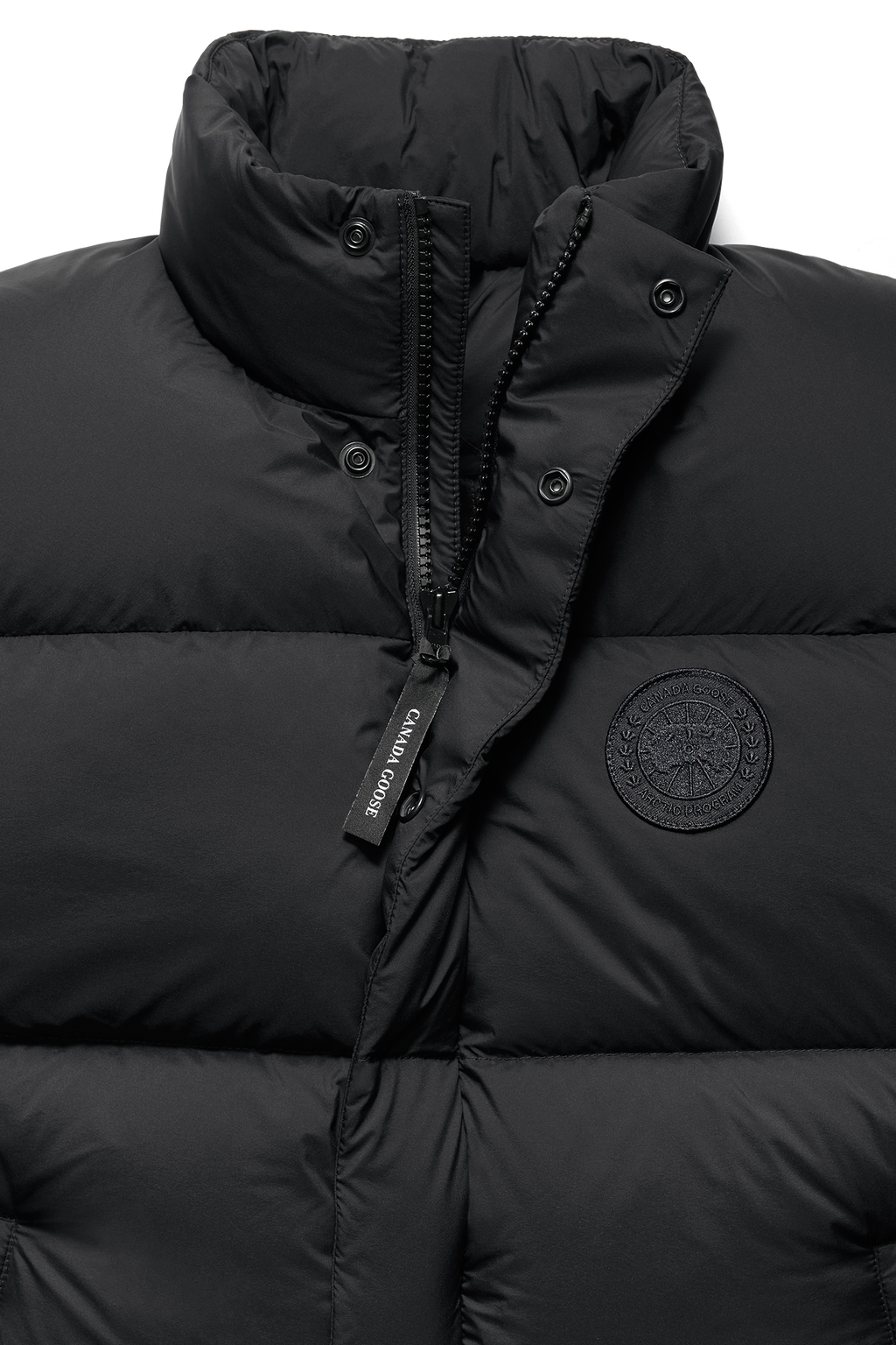 Sterling Puffer Vest Tonal Disc