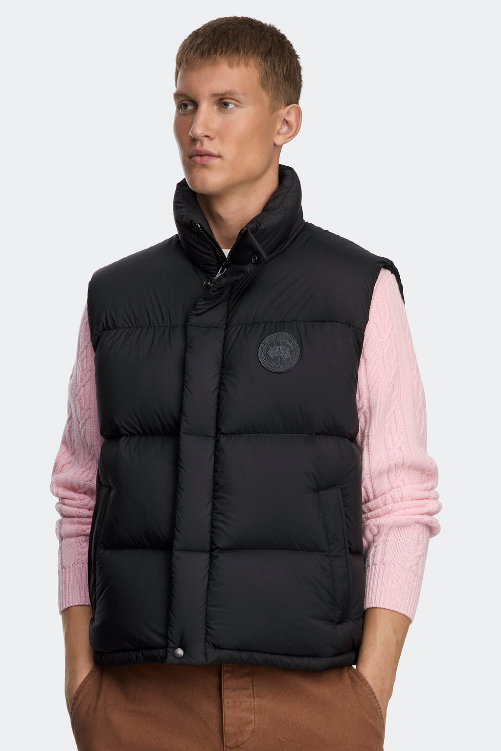Sterling Puffer Vest Tonal Disc