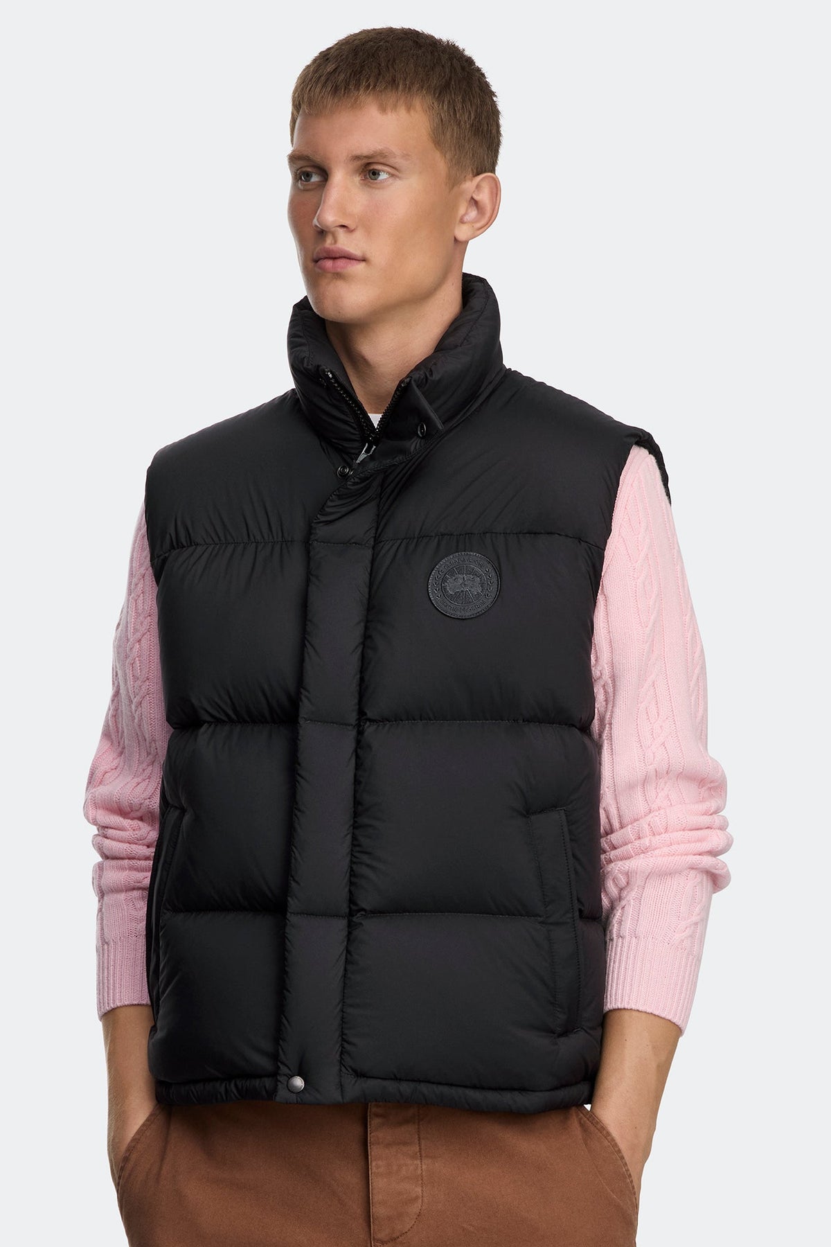 Sterling Puffer Vest Tonal Disc